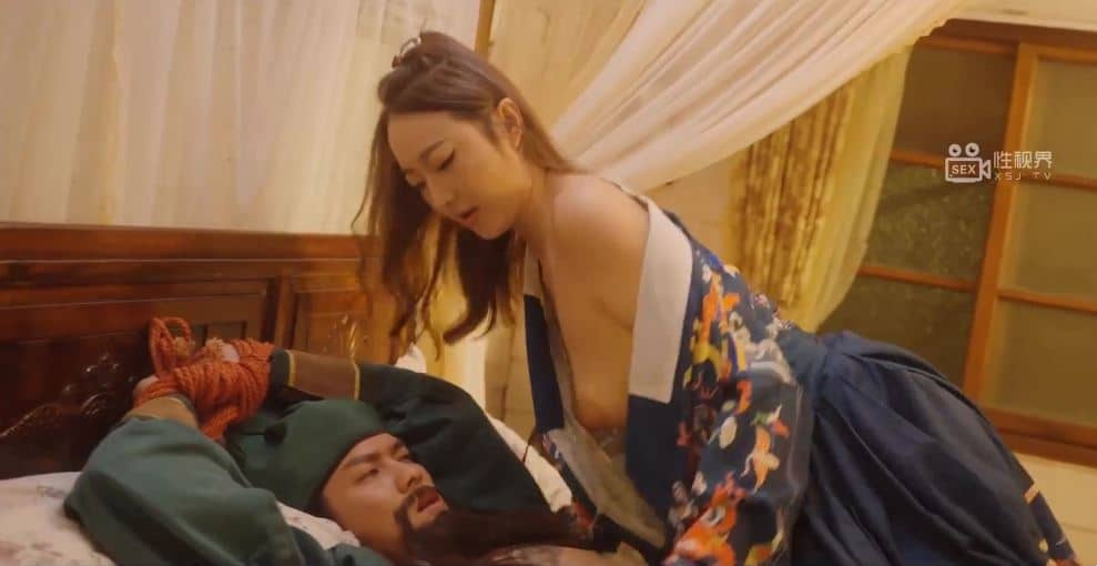 liang被美丽的女孩困住了